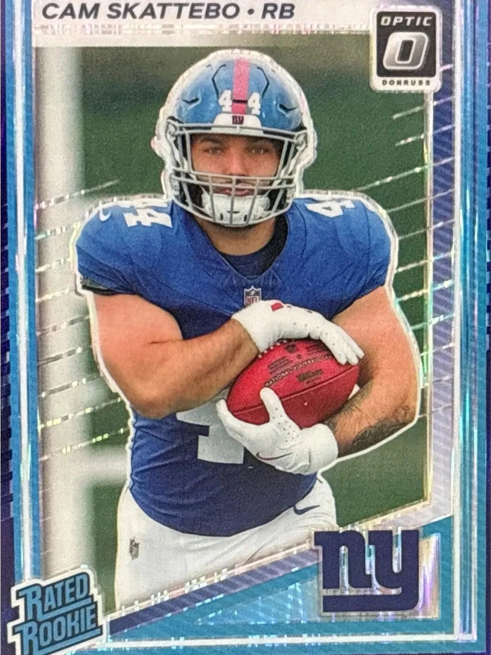 Panini  New York Giants Cam Skattebo Rated Rookie Card